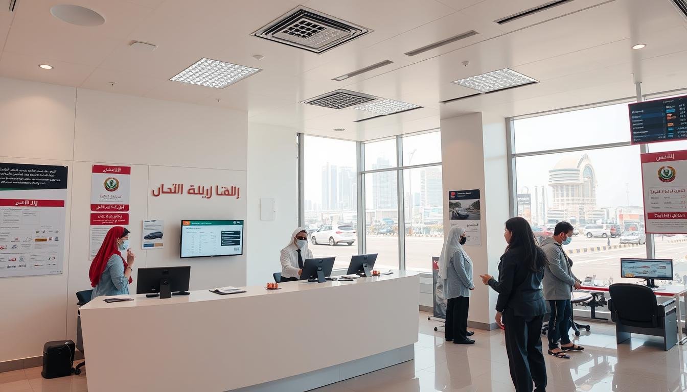 Vehicle registration process in UAE