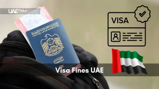 United Arab Emirates passport in a backpack pocket with boarding pass, visa icon, and flag.