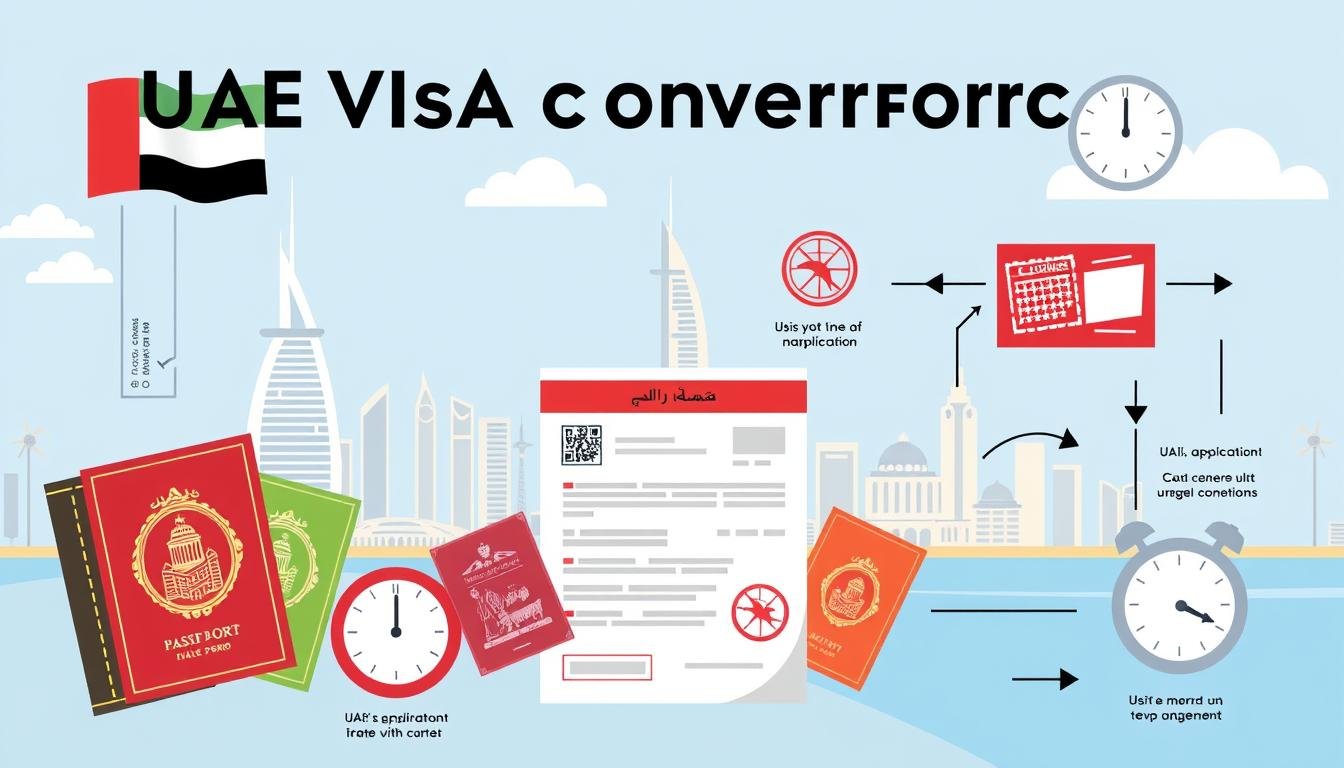 Visa conversion UAE process