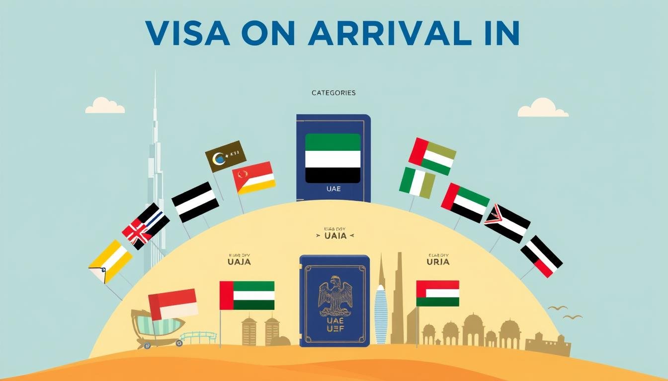 Visa on Arrival UAE Categories