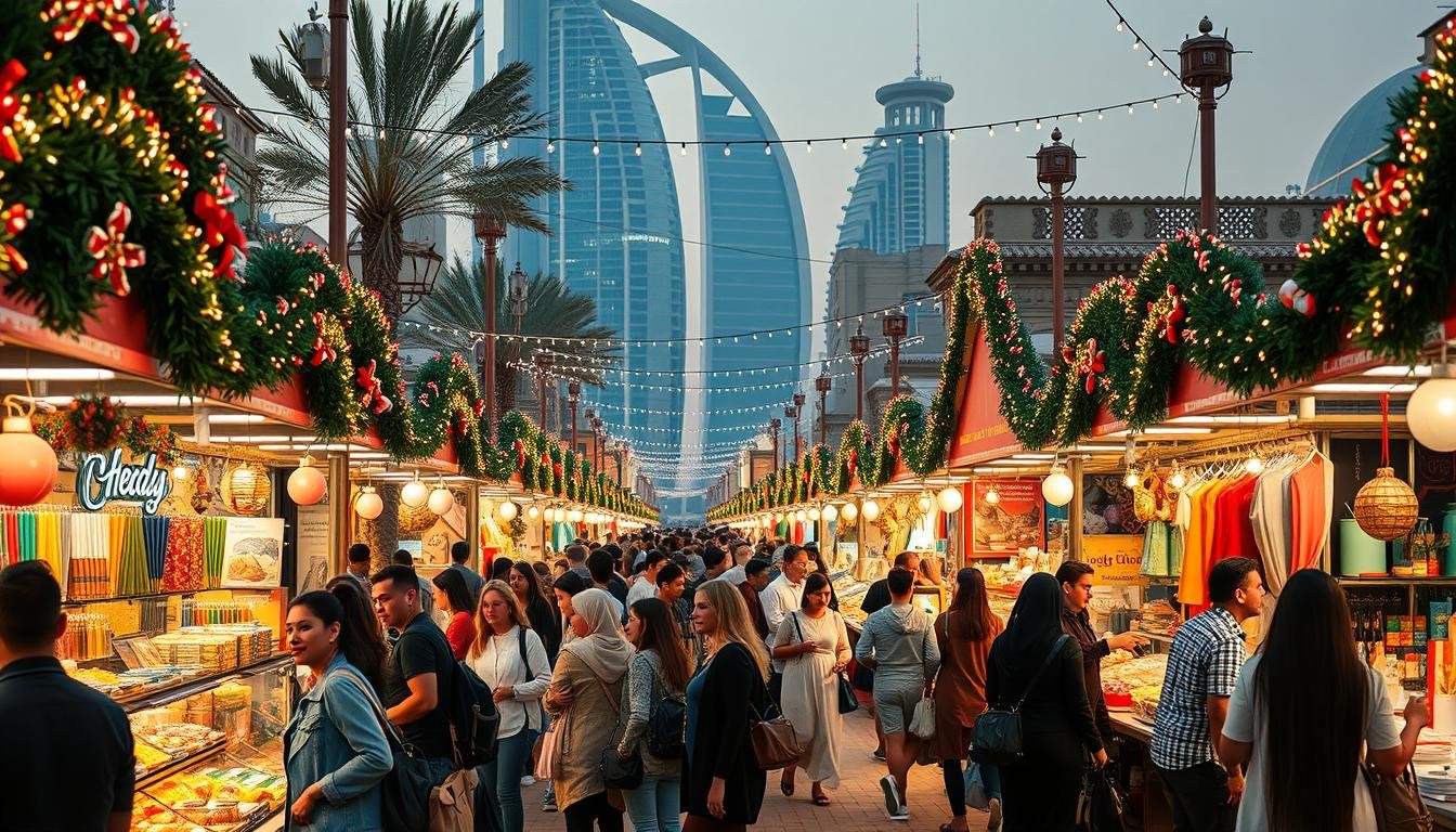 shopping markets during holidays