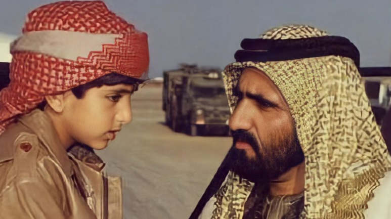 Sheikh Hamdan completed his education at the Royal Military Academy Sandhurst.