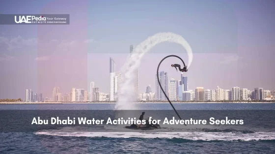 Water sports activities in Abu Dhabi with adventurous seekers