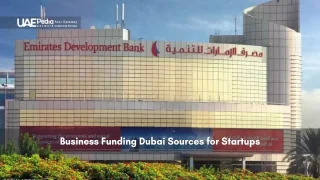 Emirates Development Bank building exterior in Dubai