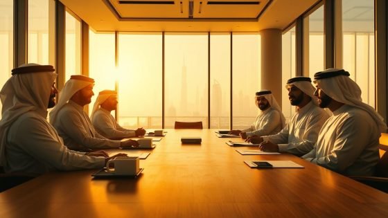Business protocol in UAE