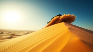 Dune Bashing in Liwa Desert Abu Dhabi