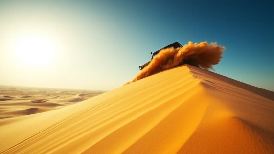 Dune Bashing in Liwa Desert Abu Dhabi