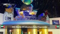 Entrance of IMG Worlds Of Adventure in Dubai