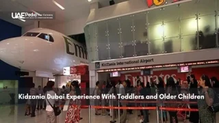 Kidzania Dubai with children experiencing interactive exhibits