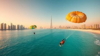 Parasailing in Dubai Jumeirah Beach