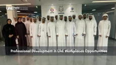 Group of professionals at a workplace in UAE
