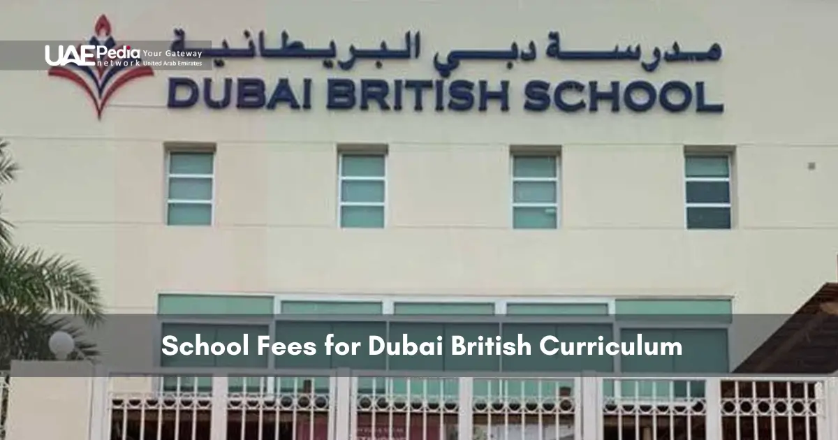 School Fees for Dubai British Curriculum