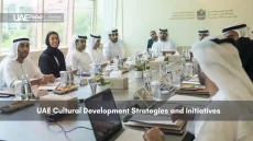UAE officials meeting to discuss cultural strategies and development plans