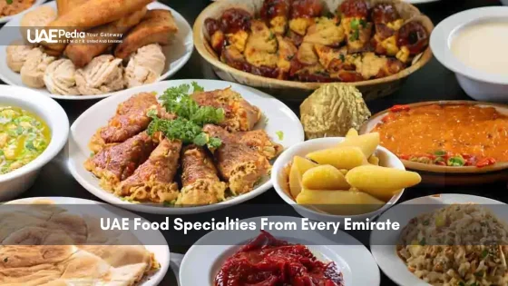 Traditional UAE Dishes from Different Emirates