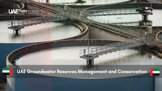Water treatment plant working on UAE’s groundwater conservation