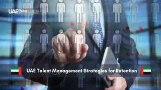 Businessman selecting digital icon for HR talent strategy