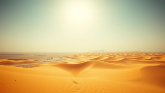 UAE desert climate