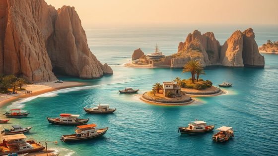 UAE islands and archipelagos