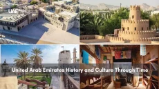 Traditional UAE architecture and cultural heritage sites