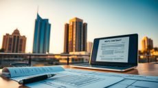 dubai apartment rental contract process
