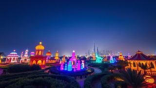 dubai garden glow light park
