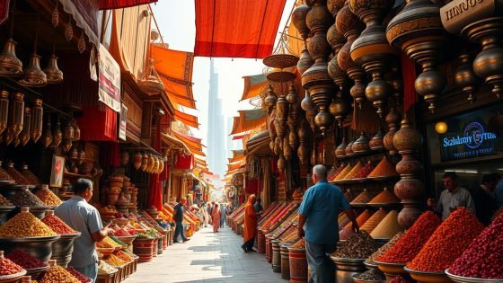dubai spice souk traditional market