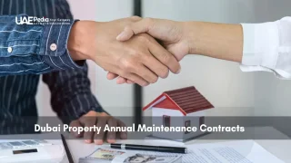 Handshake over property maintenance agreement paperwork