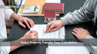 Two people signing a property sale contract