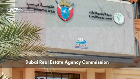 Dubai Land Department building with RERA signage
