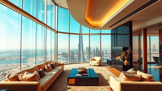 dubai skyscraper apartment living experience