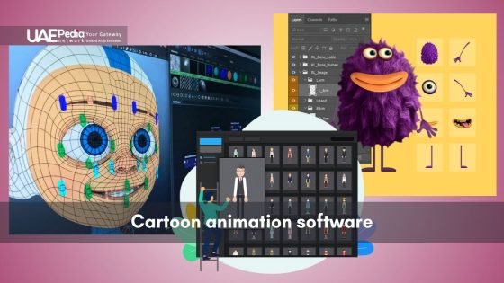 Cartoon animation software
